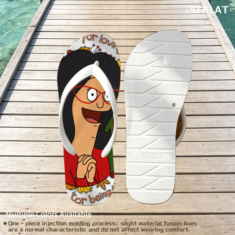 Thank You for Loving Me: A Heartfelt Message from a Cartoon Character -  flip-flops