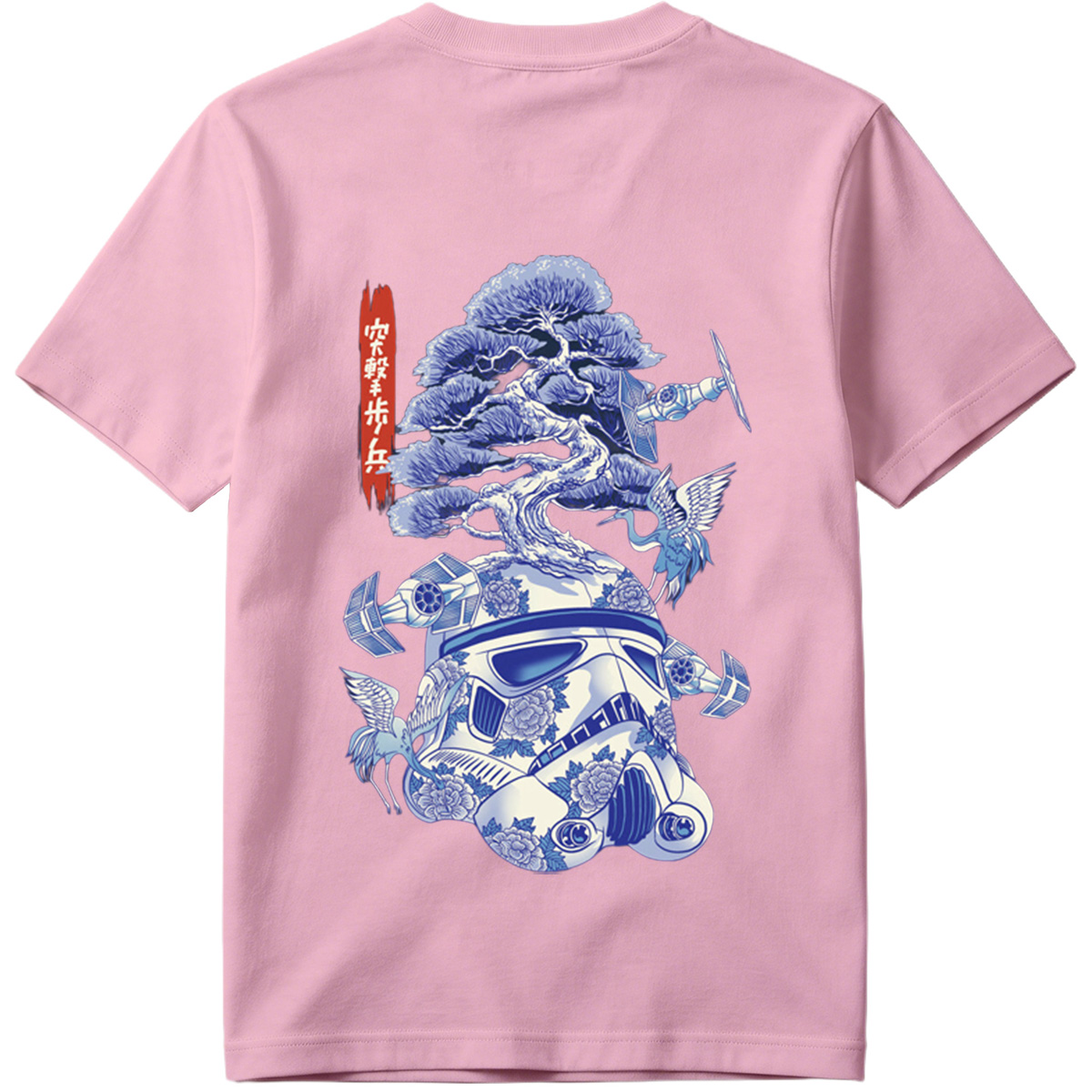 Star Wars Stormtrooper with Bonsai and Cranes - Tee
