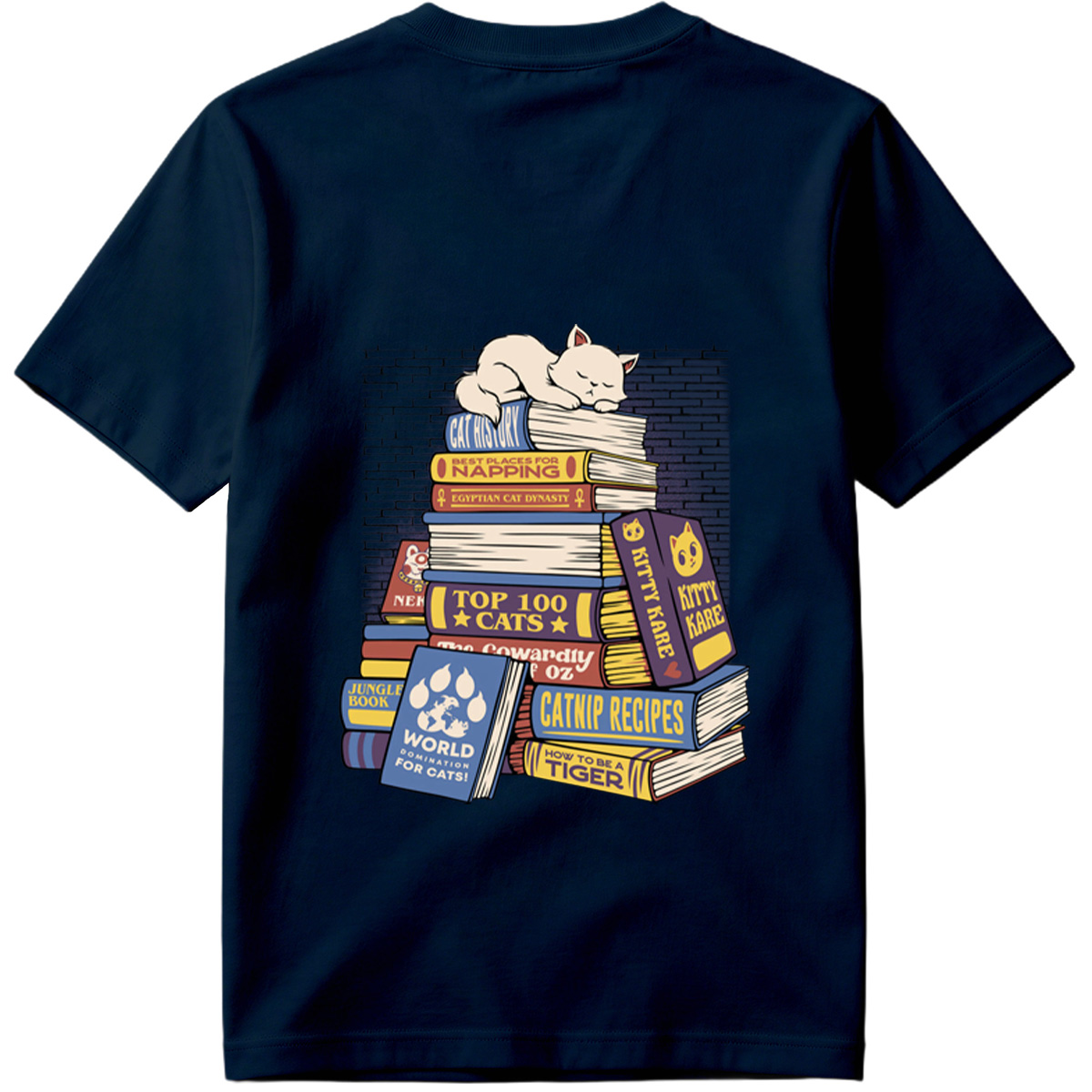 Cat Nap: A Stack of Feline Favorites - Tee