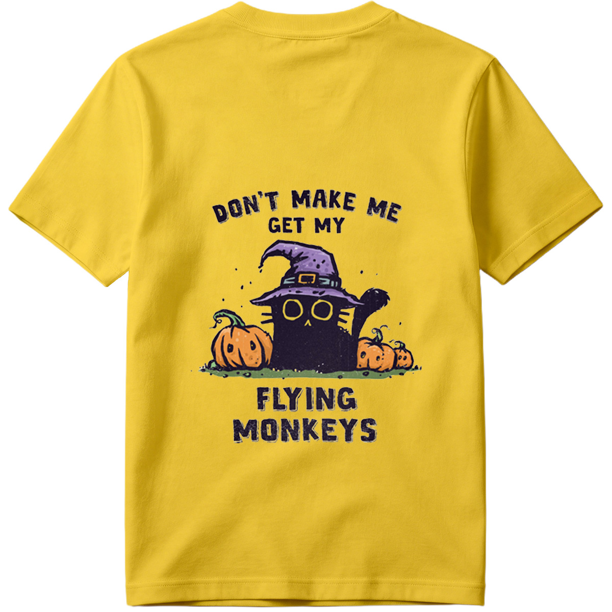 Wicked Witch and Flying Monkeys Halloween Design - Tee