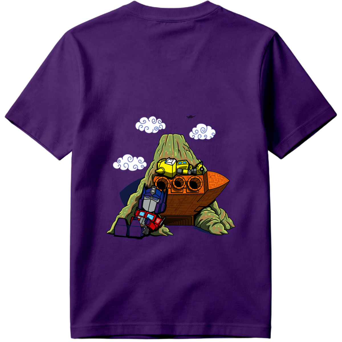 Transformers: Optimus Prime and Bumblebee at the Ark - Tee
