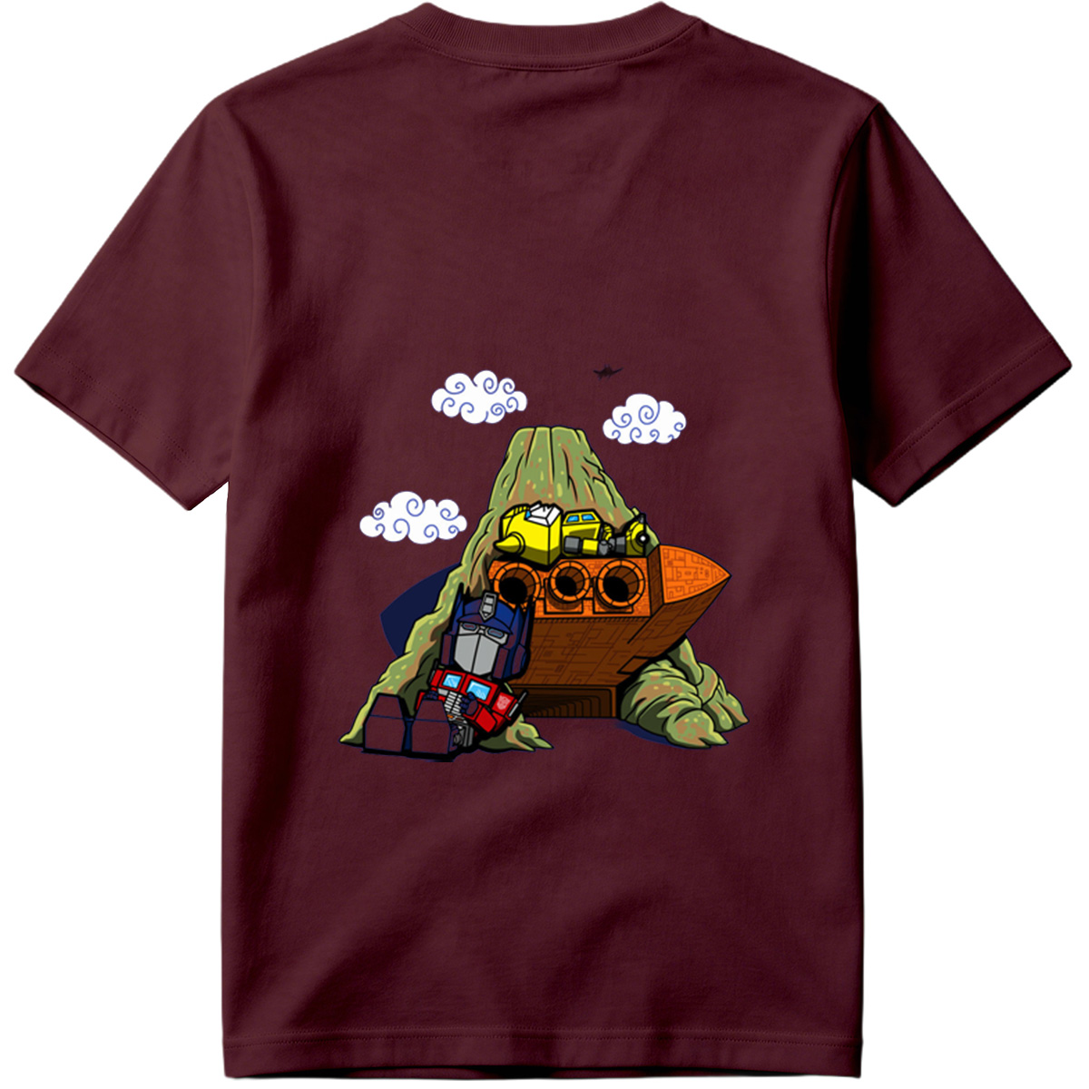Transformers: Optimus Prime and Bumblebee at the Ark - Tee