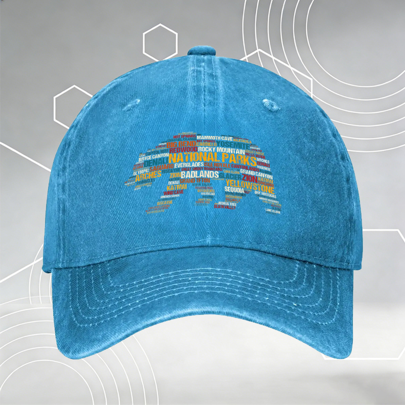 New Baseball Cap with Multiplication Table Print 