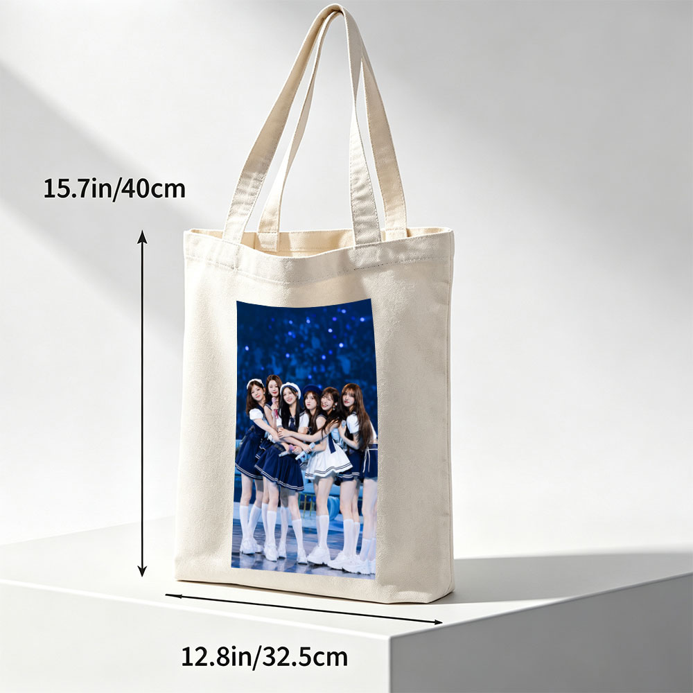 IVE in Sailor Outfits on Stage at Concert Performance - Canvas tote bags