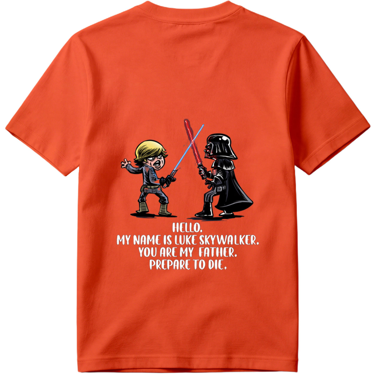 Star Wars: Luke Skywalker vs Darth Vader - Tee