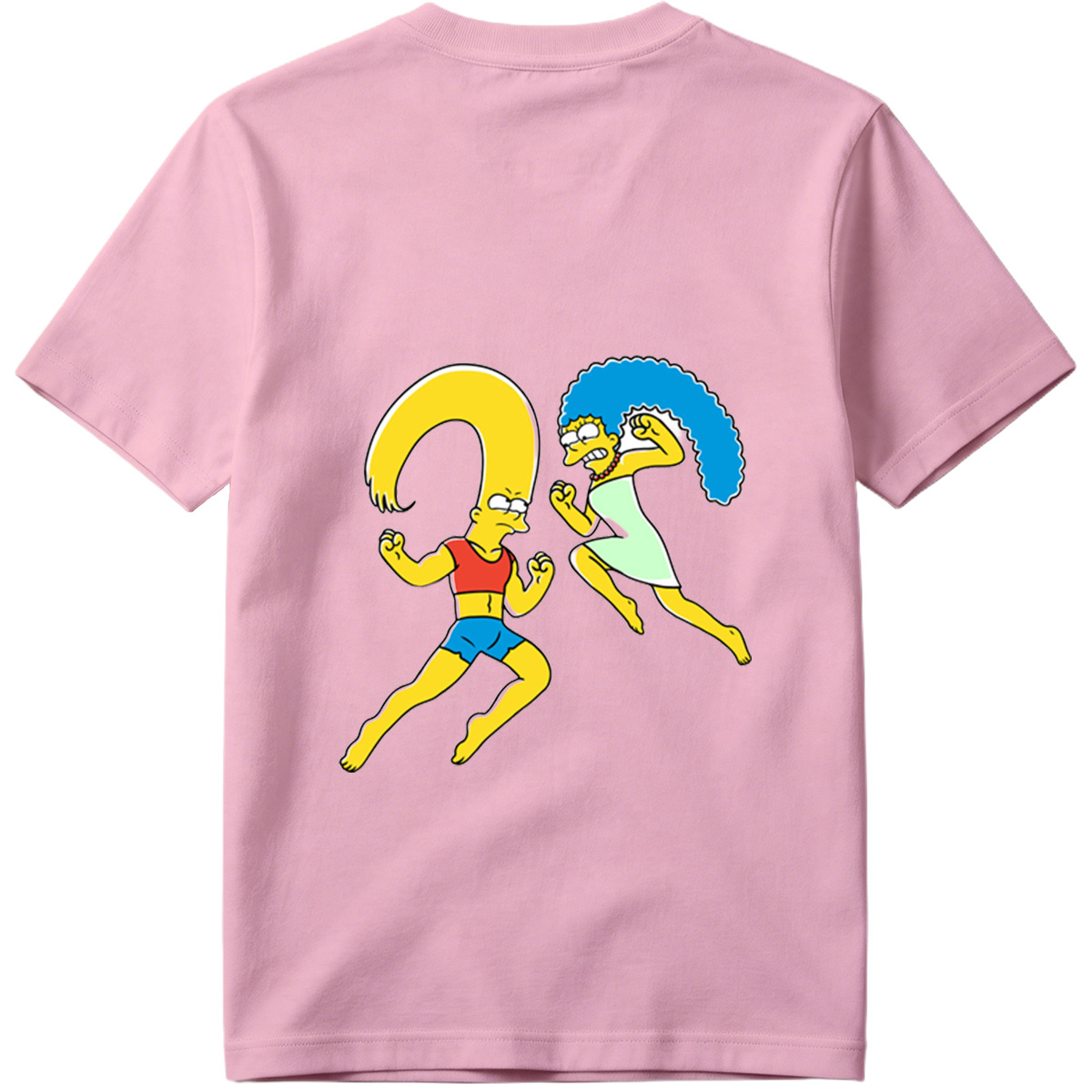 The Simpsons: Marge and Homer Running - Tee
