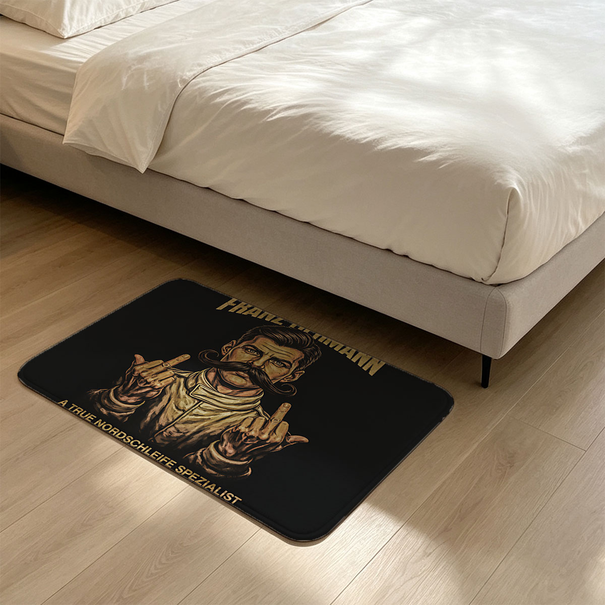 Franz Hermann - True Nordschleife Specialist, GT3 Lap Record 7.48 - Flannel floor mat