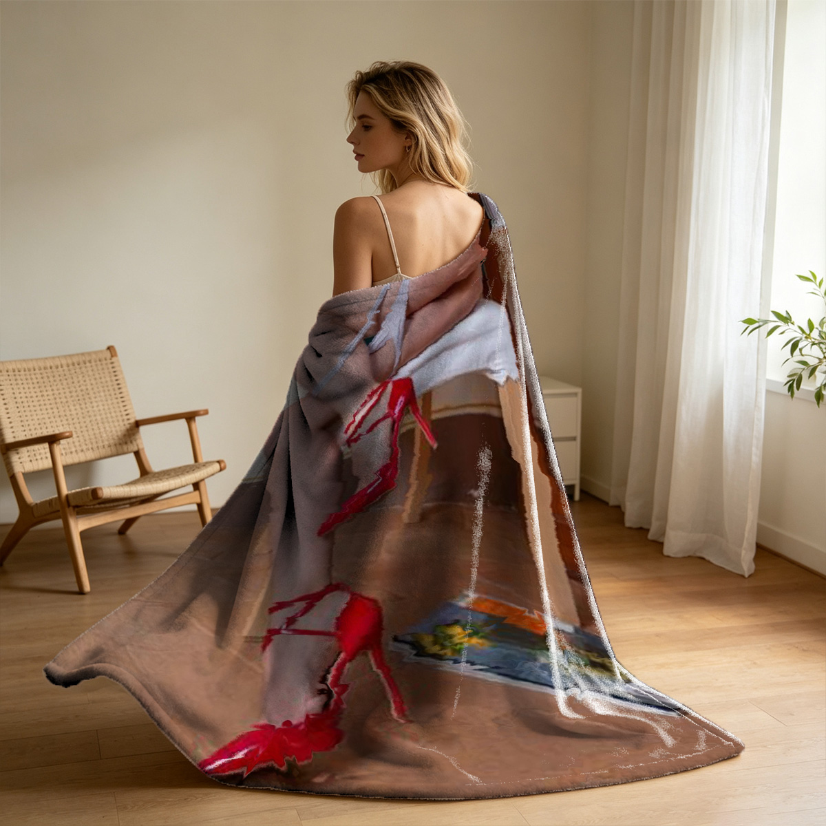 White Veil Seduction - Blanket