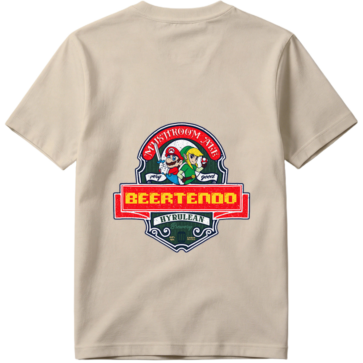 Beertendo: Mario & Link Mushroom Ale - Tee