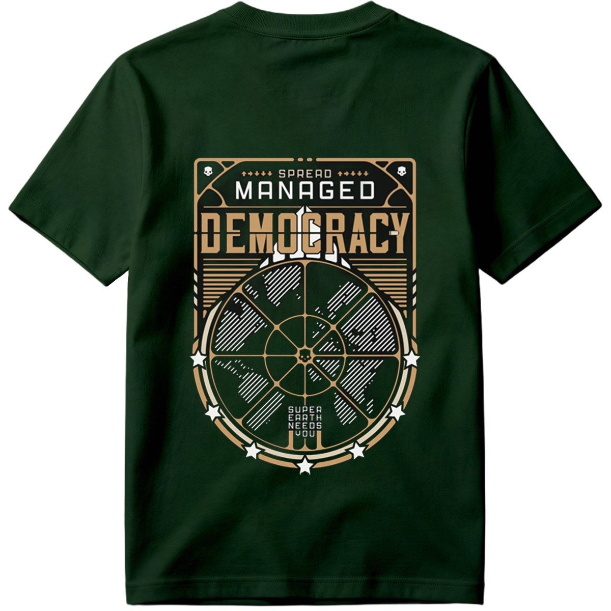 Managed Democracy: Super Earth Needs You - Tee