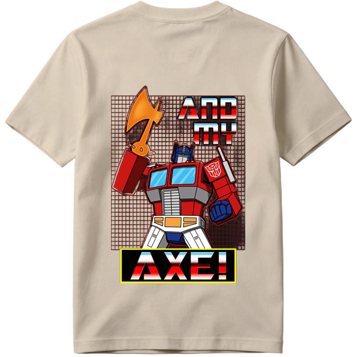 Transformers Optimus Prime Axe! - Tee