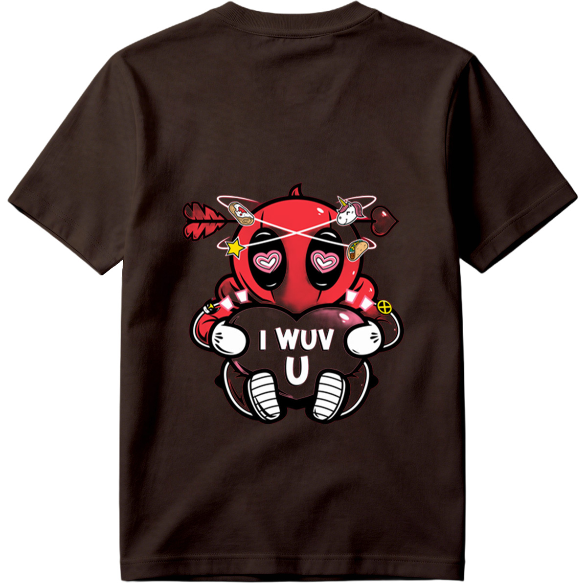 Deadpool I Wuv U - Tee