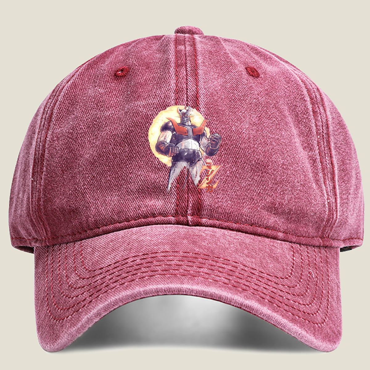 Mazinger Z - Washed Denim - Baseball Cap
