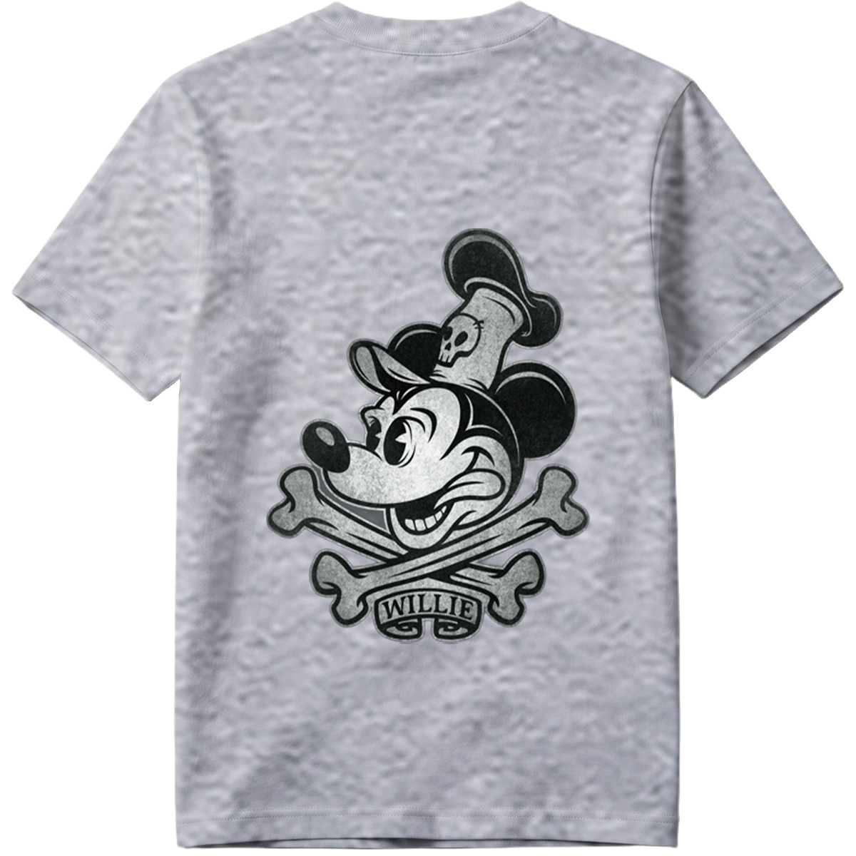Mickey Mouse Pirate Skull and Crossbones Design - Tee
