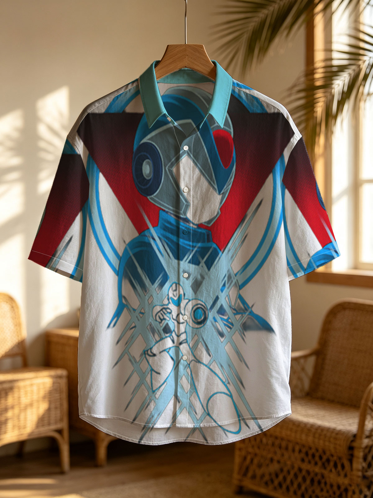 Daft Punk Robot with Electric Energy Design -  Shirt