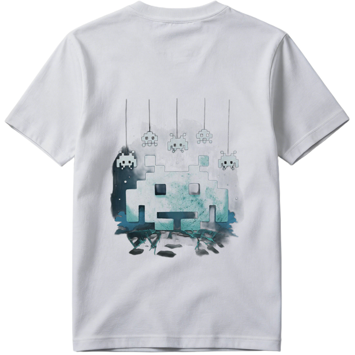 Space Invaders: Classic Aliens in Pixel Art - Tee