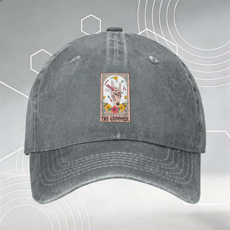 New Baseball Cap with Lion Print and 