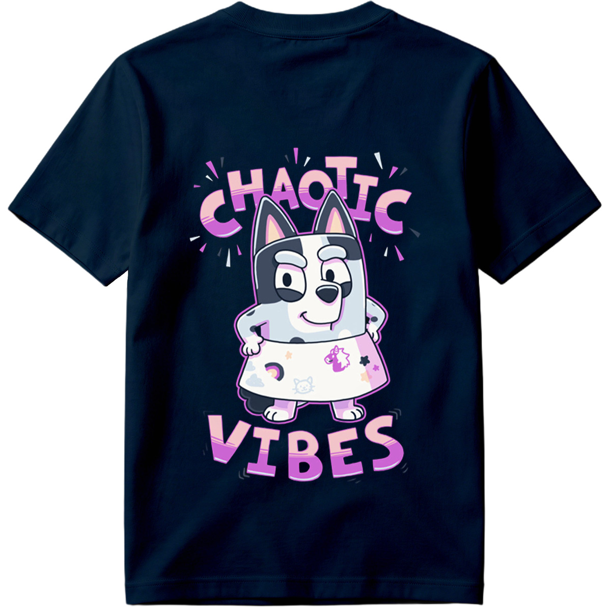 Bluey Chaotic Vibes - Tee