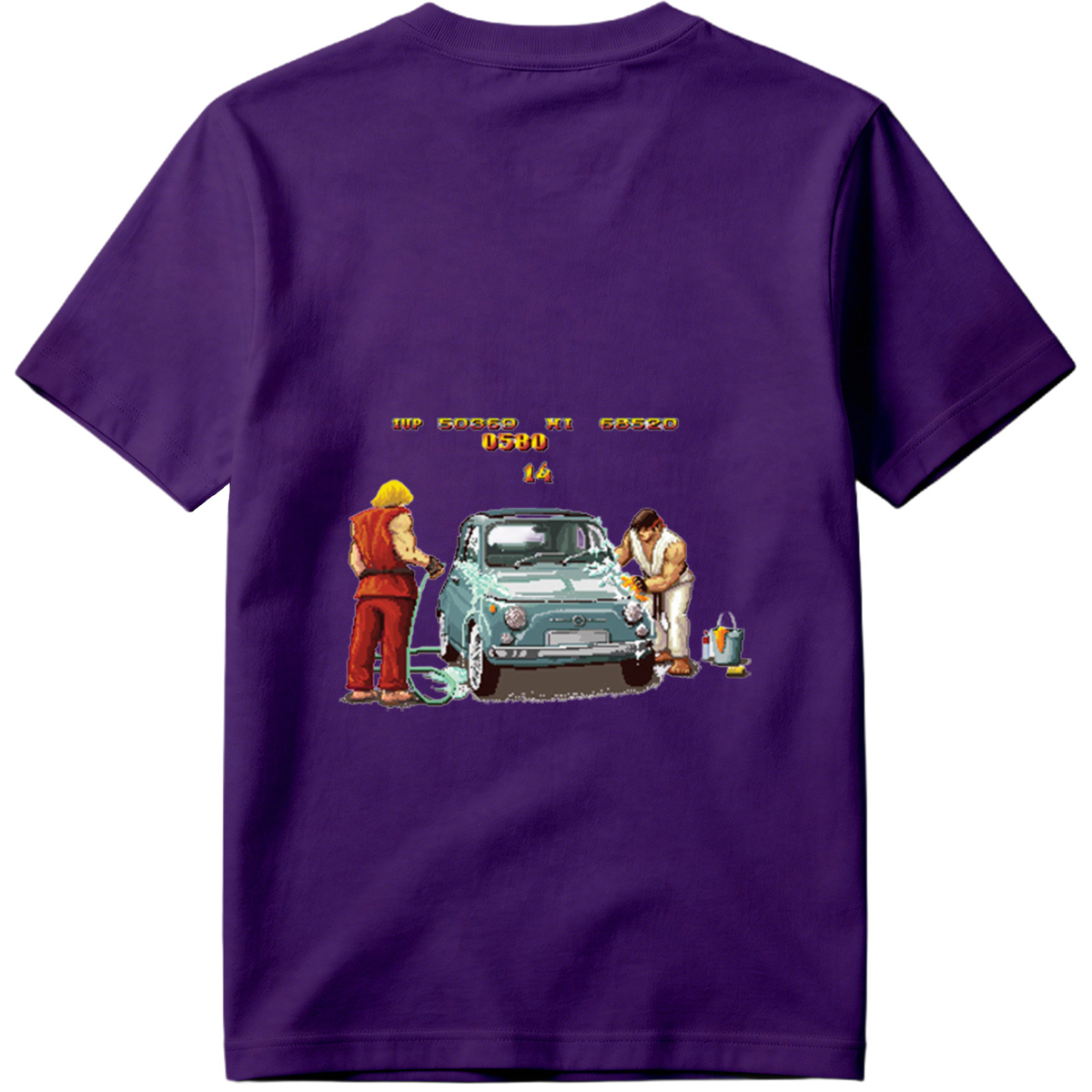 Street Fighter: Ryu and Ken Wash Car - Tee