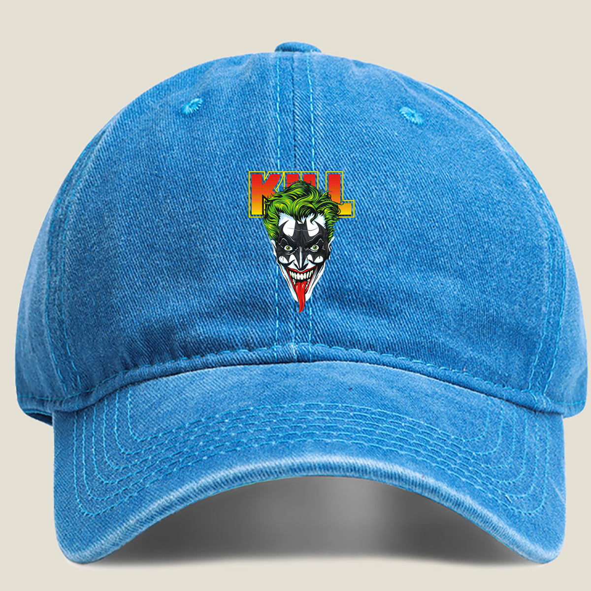 Joker Kill - Washed Denim - Baseball Cap