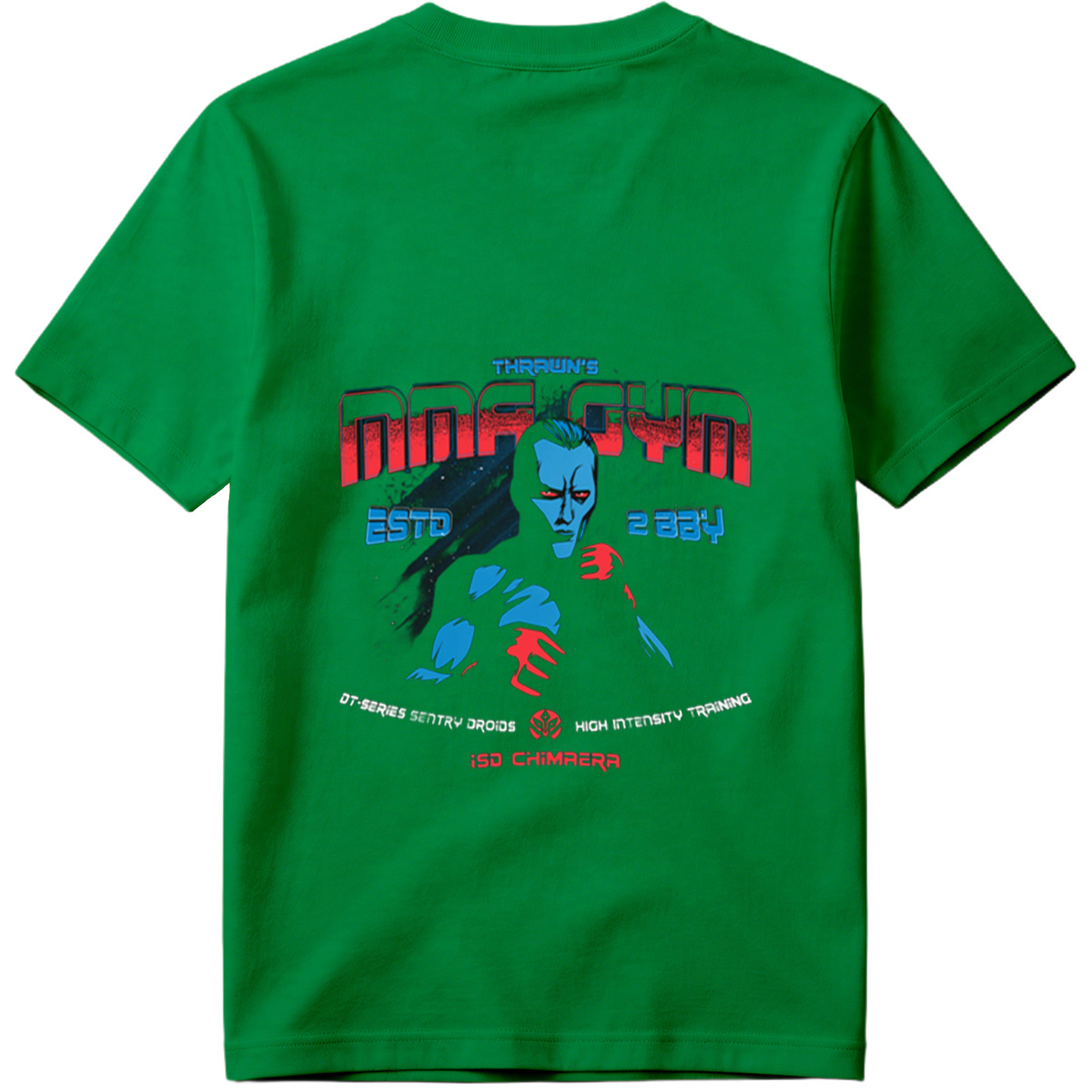 Thrawn's Dark Gym: DT-Series Sentry Droids & ISD Chimera - Tee
