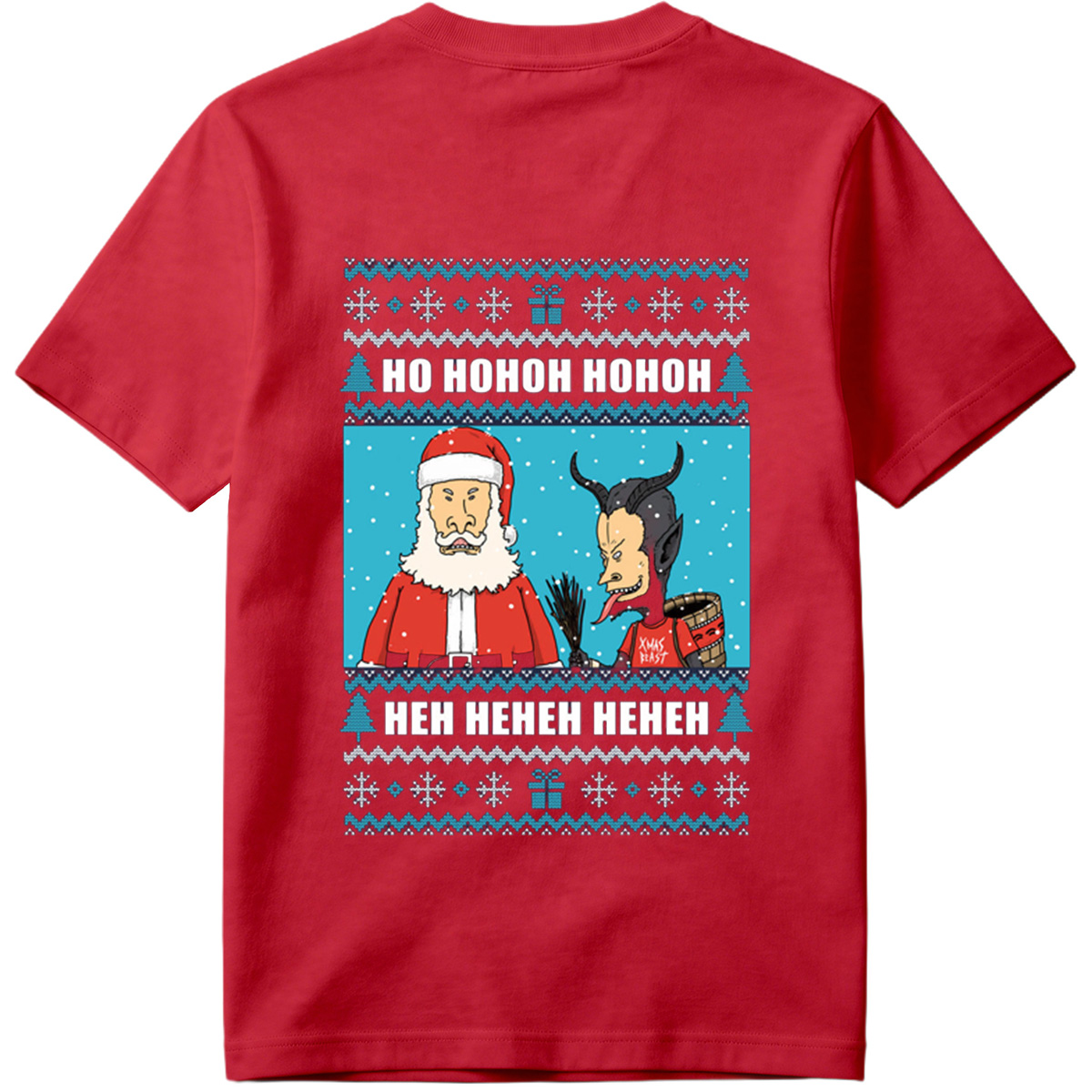 Santa and the Xmas Beast: Ho Ho Ho, Heh Heh Heh - Tee