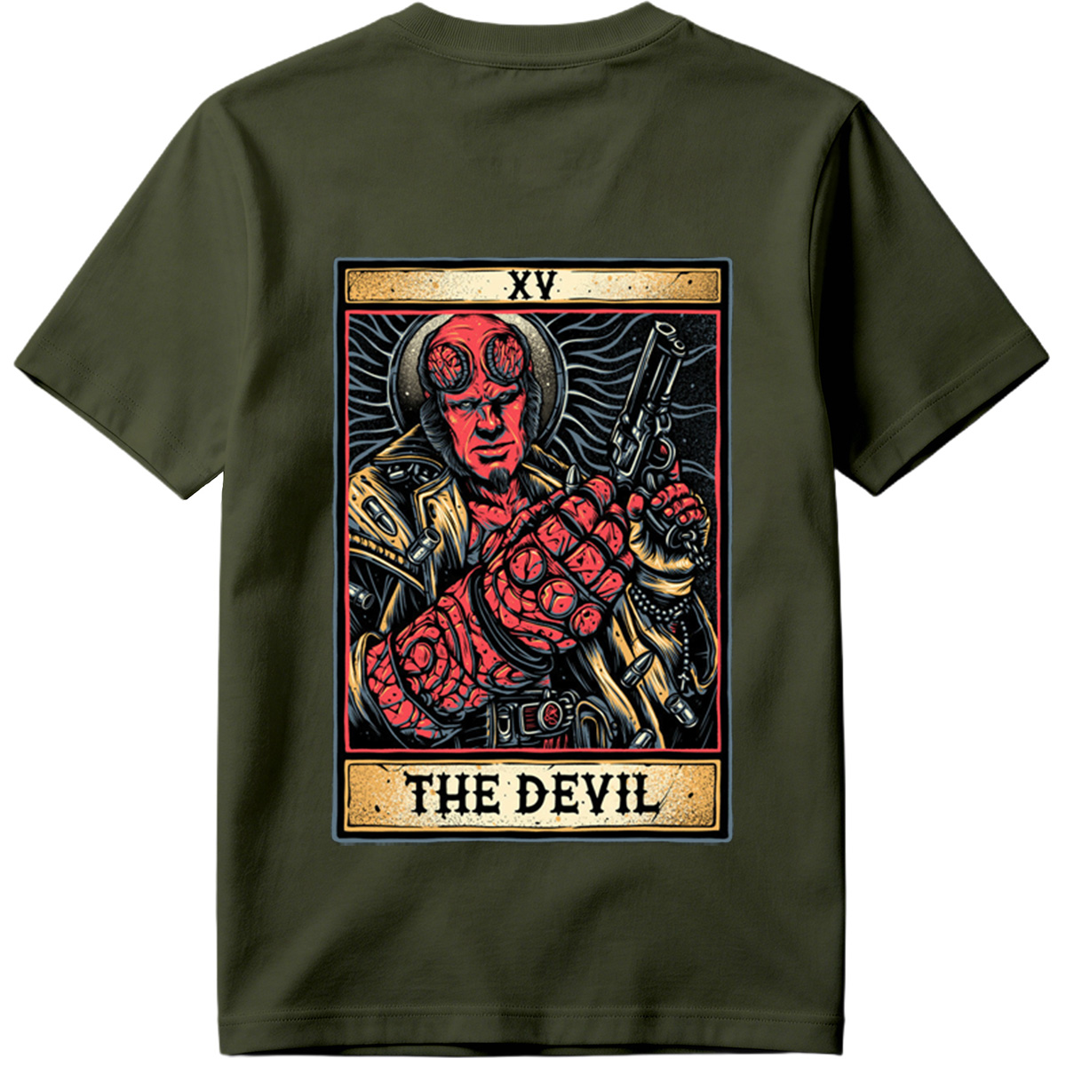 Deadpool as The Devil Tarot Card - Tee