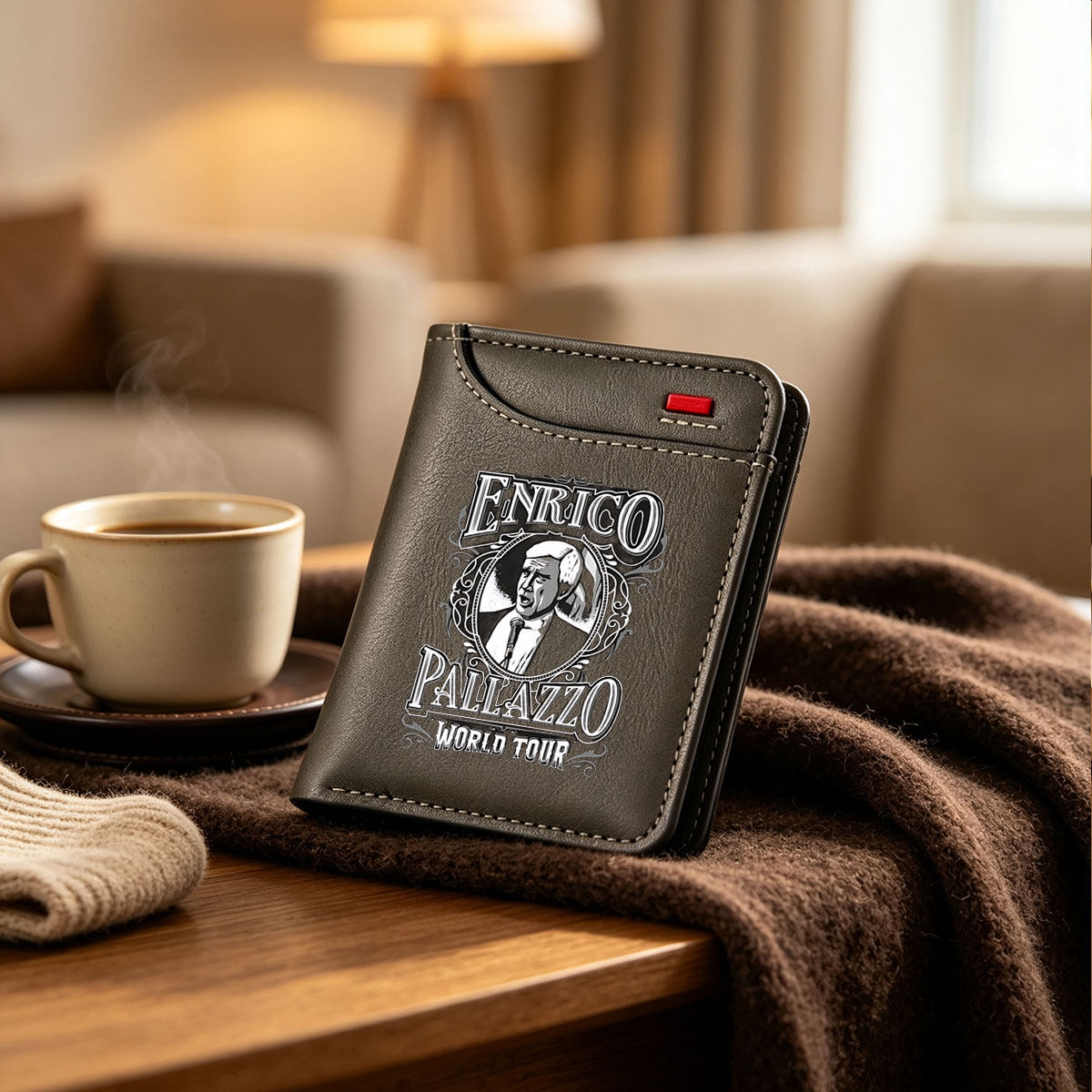 Enrico Pallazzo World Tour: Live Performance by the Legendary Entertainer - Vertical Style Wallet