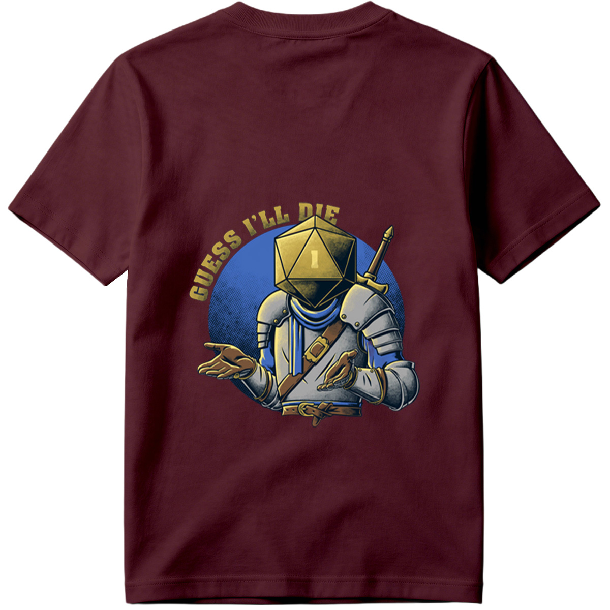 D&D: The 20-Sided Knight - Tee