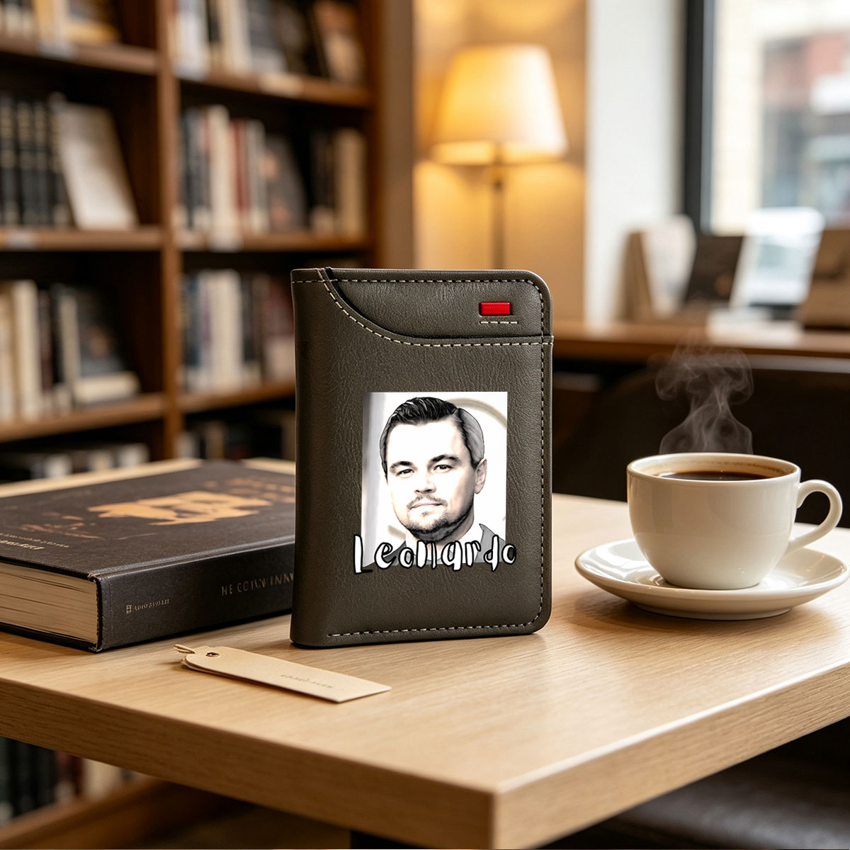 Leonardo DiCaprio Portrait - Vertical Style Wallet