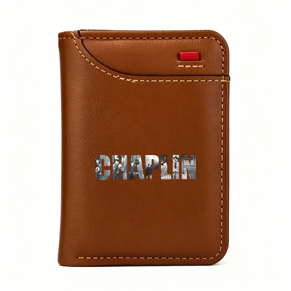 Chaplin: Classic Films and Iconic Roles - Vertical Style Wallet