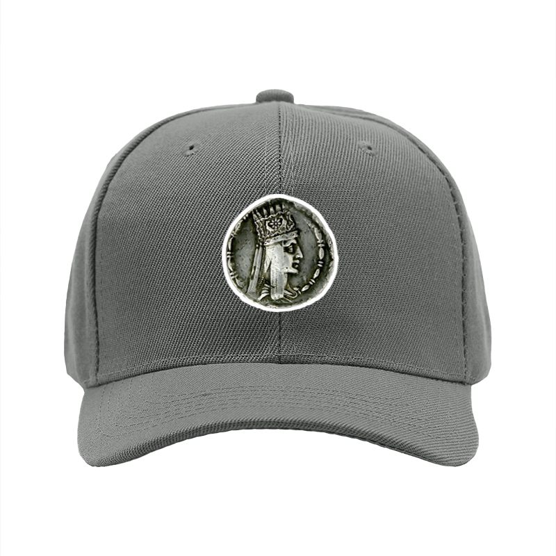 1pc New Baseball Cap with Ancient Coin Queen Pattern Print Unisex Adjustable Hat for Outdoor Activities and Casual Wear Suitable for Adults and Teens