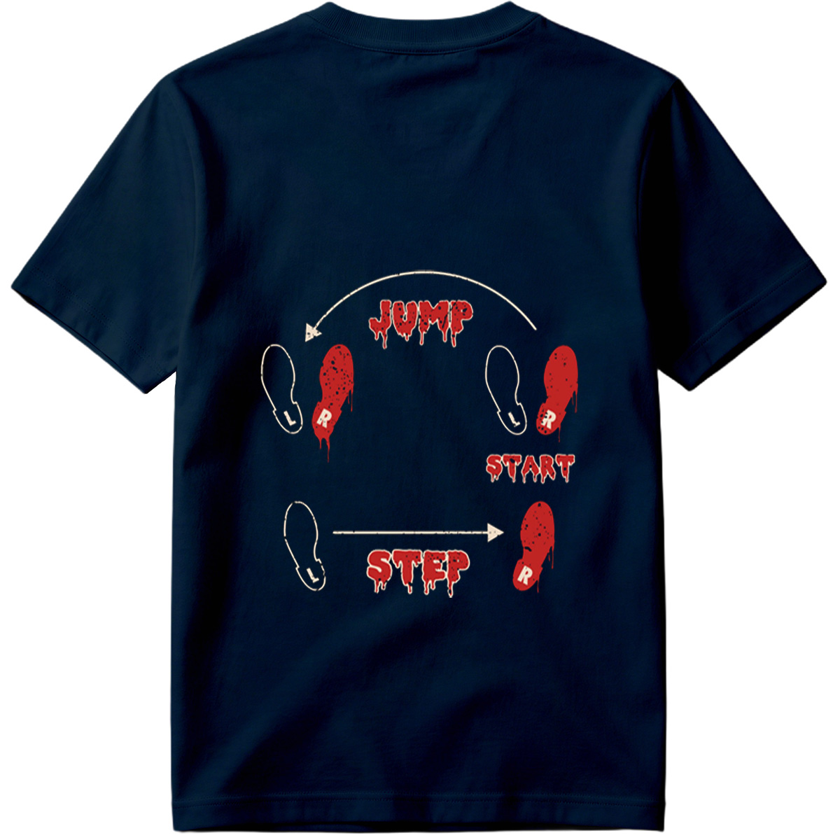Jump Step Start: Footprint Dance Move Guide - Tee