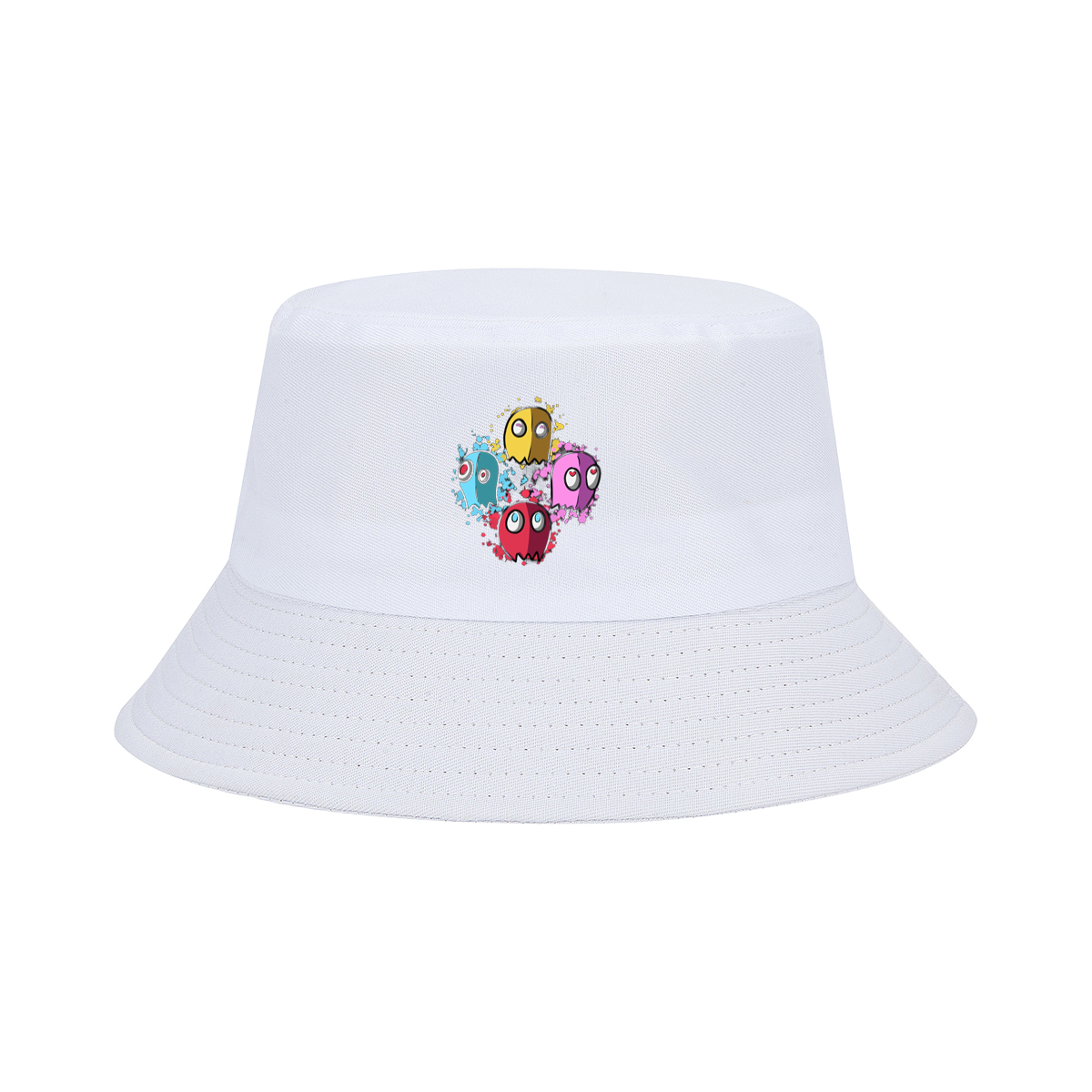Pac-Man Ghosts: Blinky, Pinky, Inky, and Clyde - Fisherman's Hat