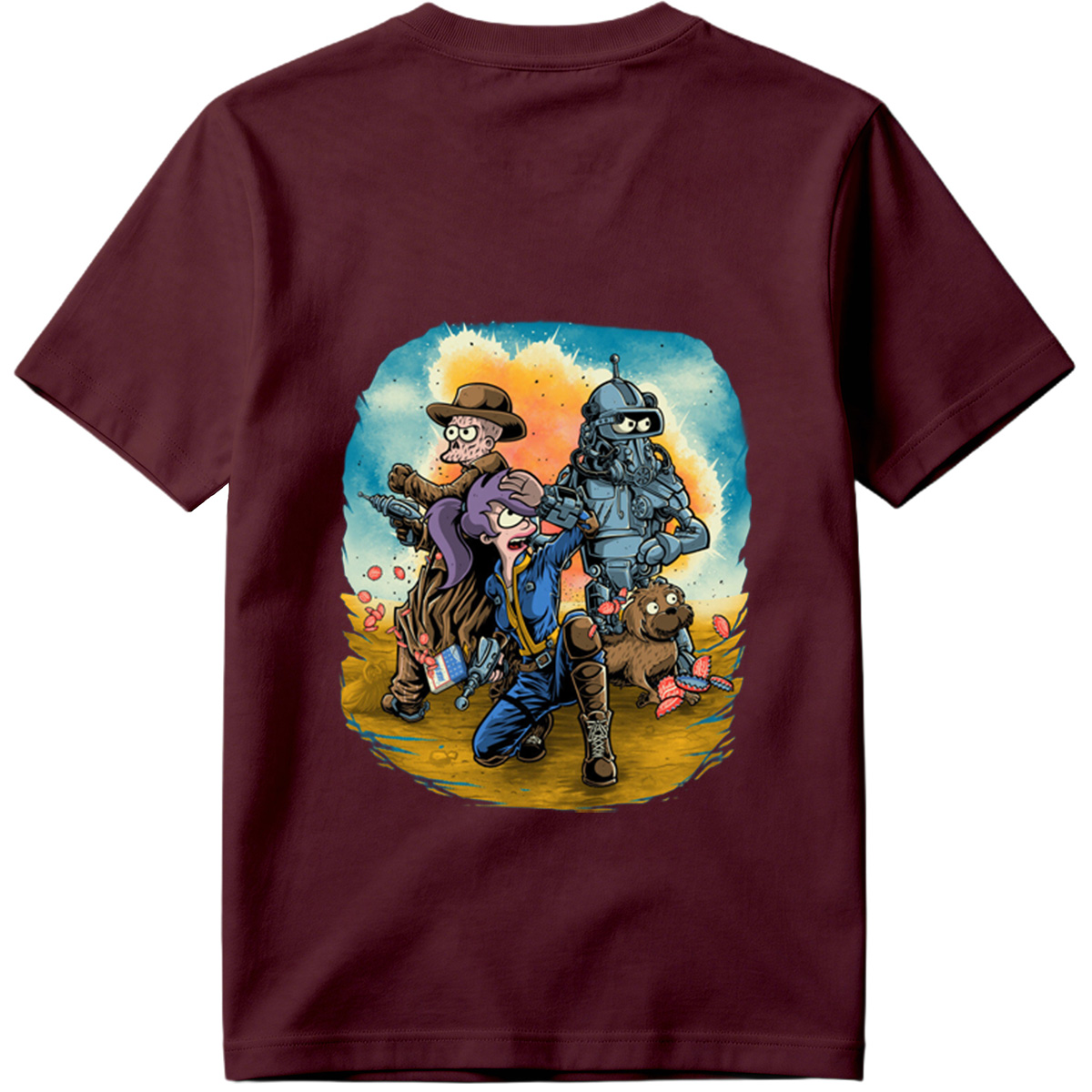 Futurama: Fry, Bender, and Leela Adventure - Tee