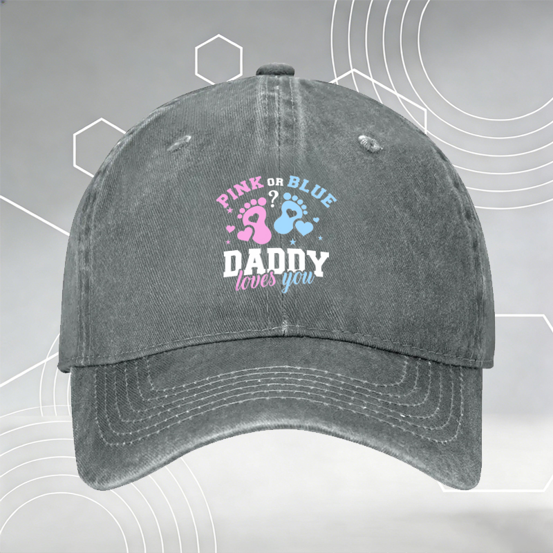 New Baseball Cap with Cute Ghost Emotions Print 