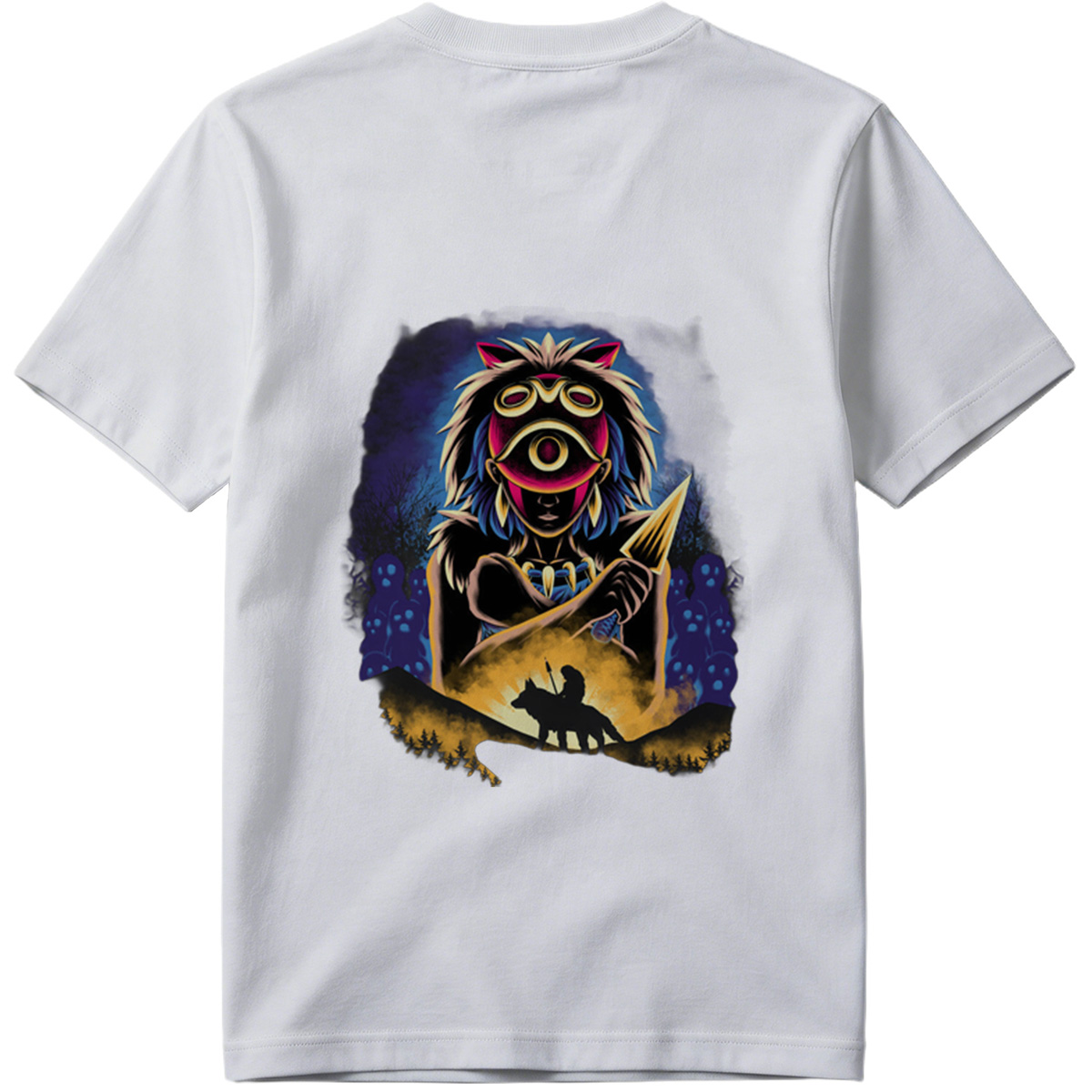 The Legend of Zelda: Mipha and the Wolf Rider - Tee