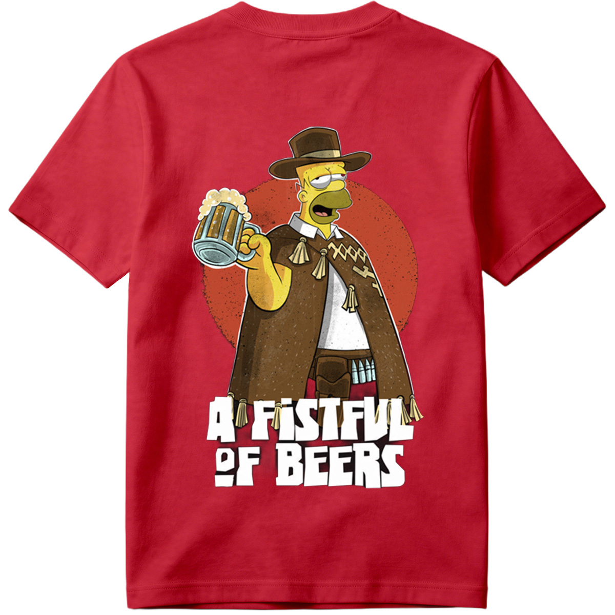 A Fistful of Beers - Homer Simpson - Tee