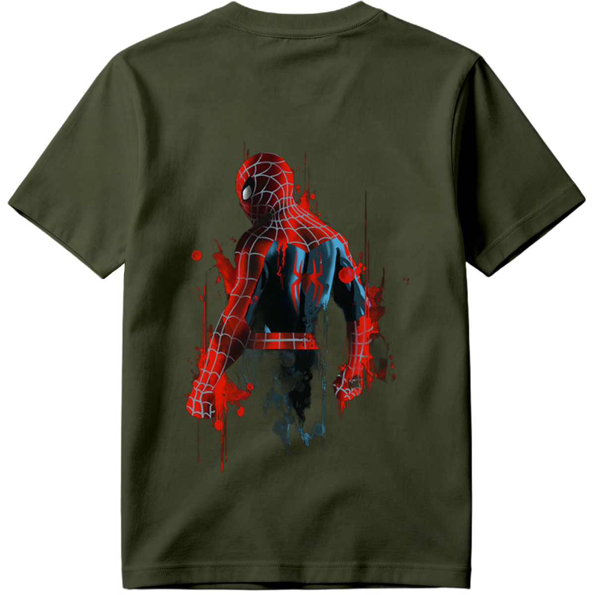 Spider-Man: The Web-Slinger in Red and Blue - Tee