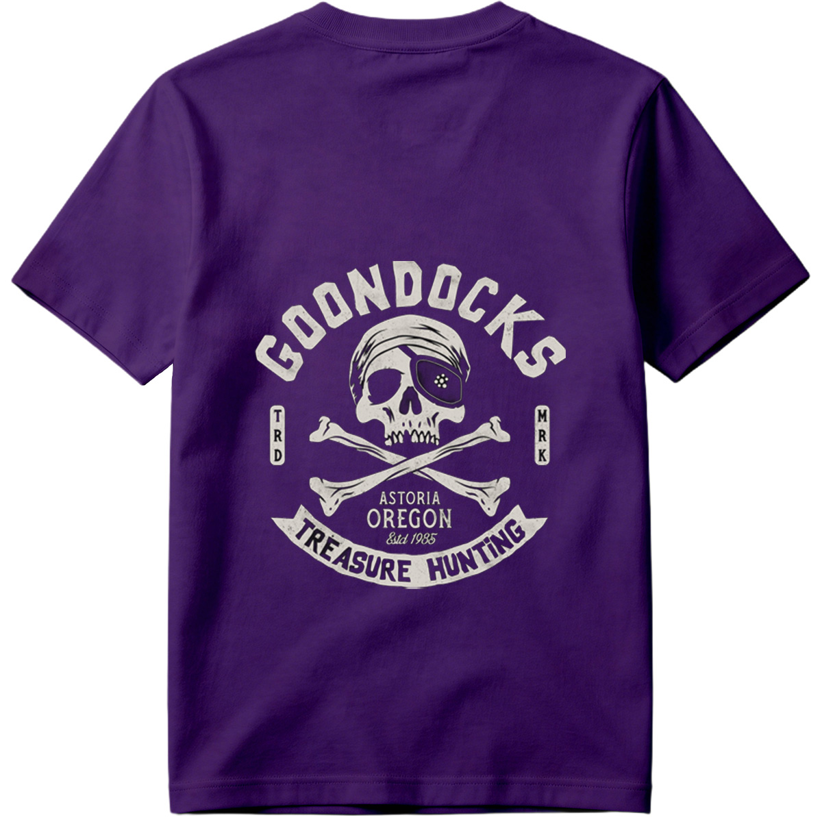 Goondocks Treasure Hunting Skull Logo - Tee
