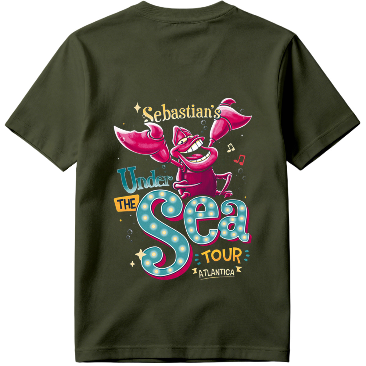 Sebastian's Under the Sea Tour Atlantica - Tee