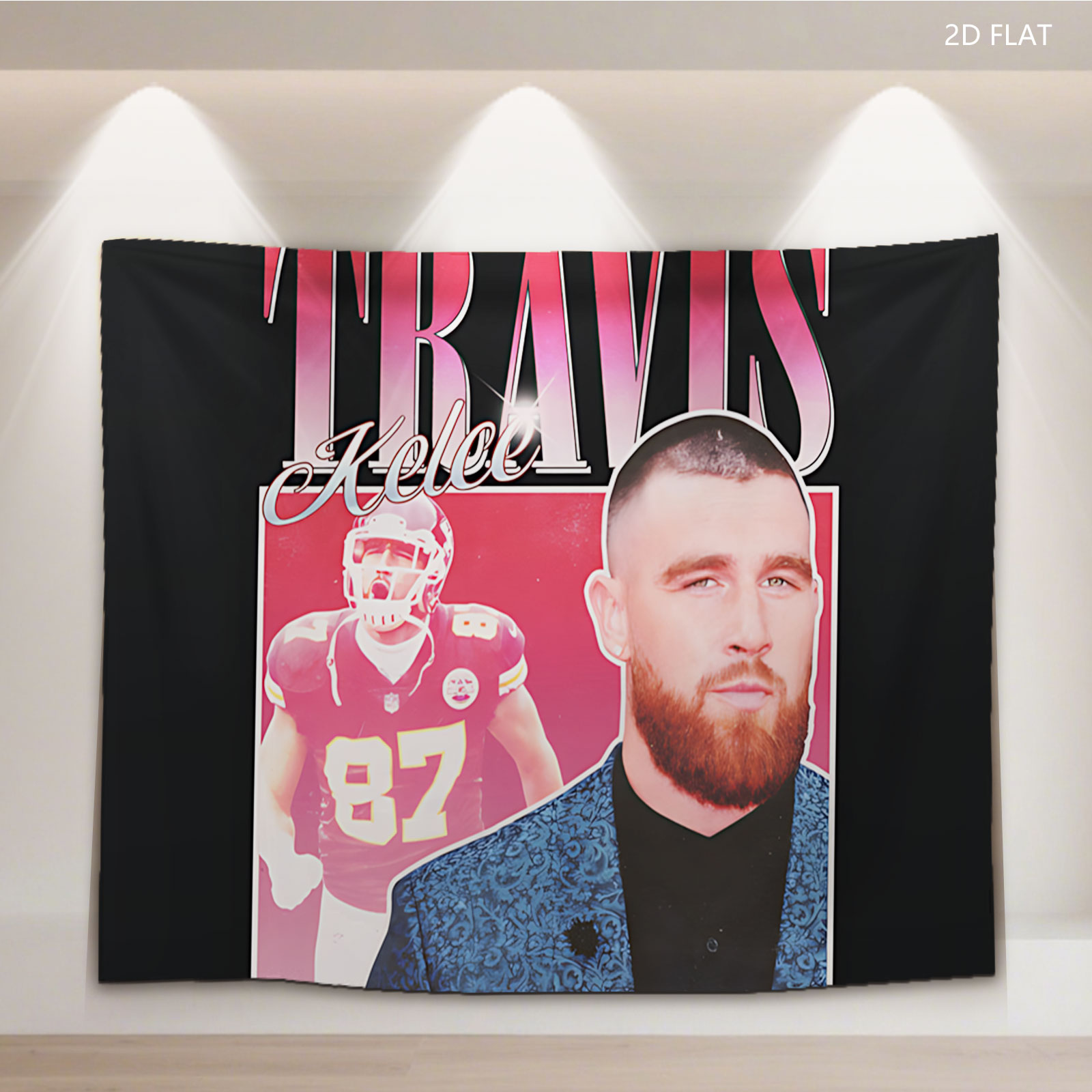 Travis Kelce: NFL Star and Celebrity Persona - Tapestry