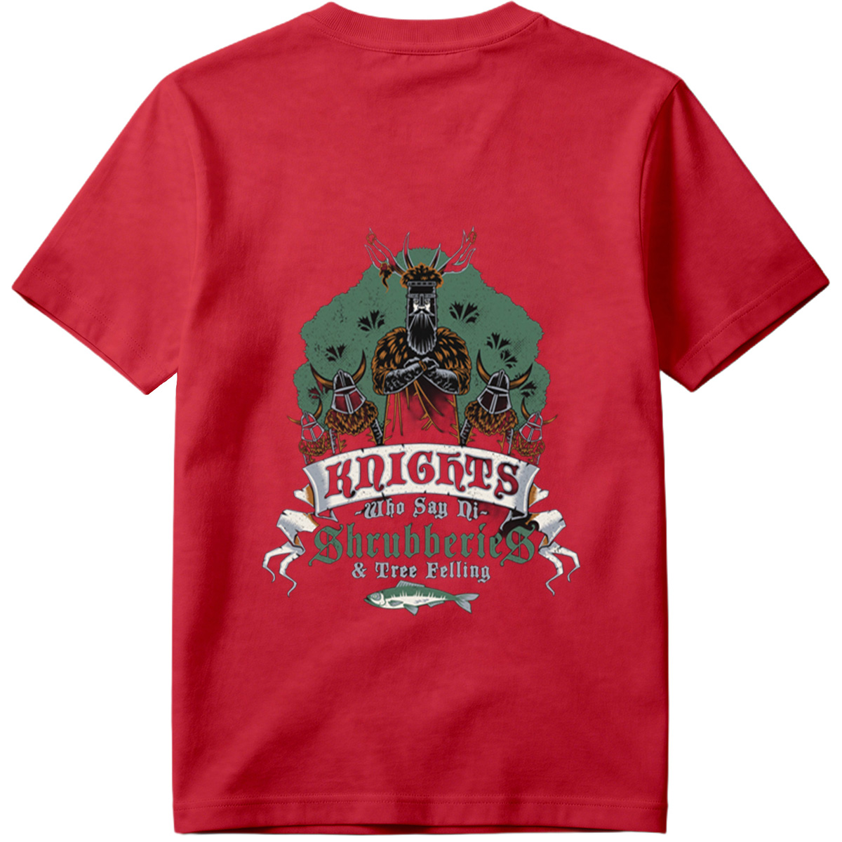 Knights Who Say Ni - Shrubberies & Tree Felling - Tee