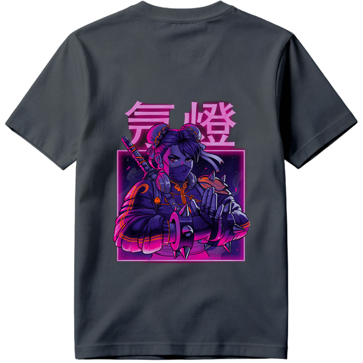 Cyberpunk Geisha: Neon Samurai - Tee