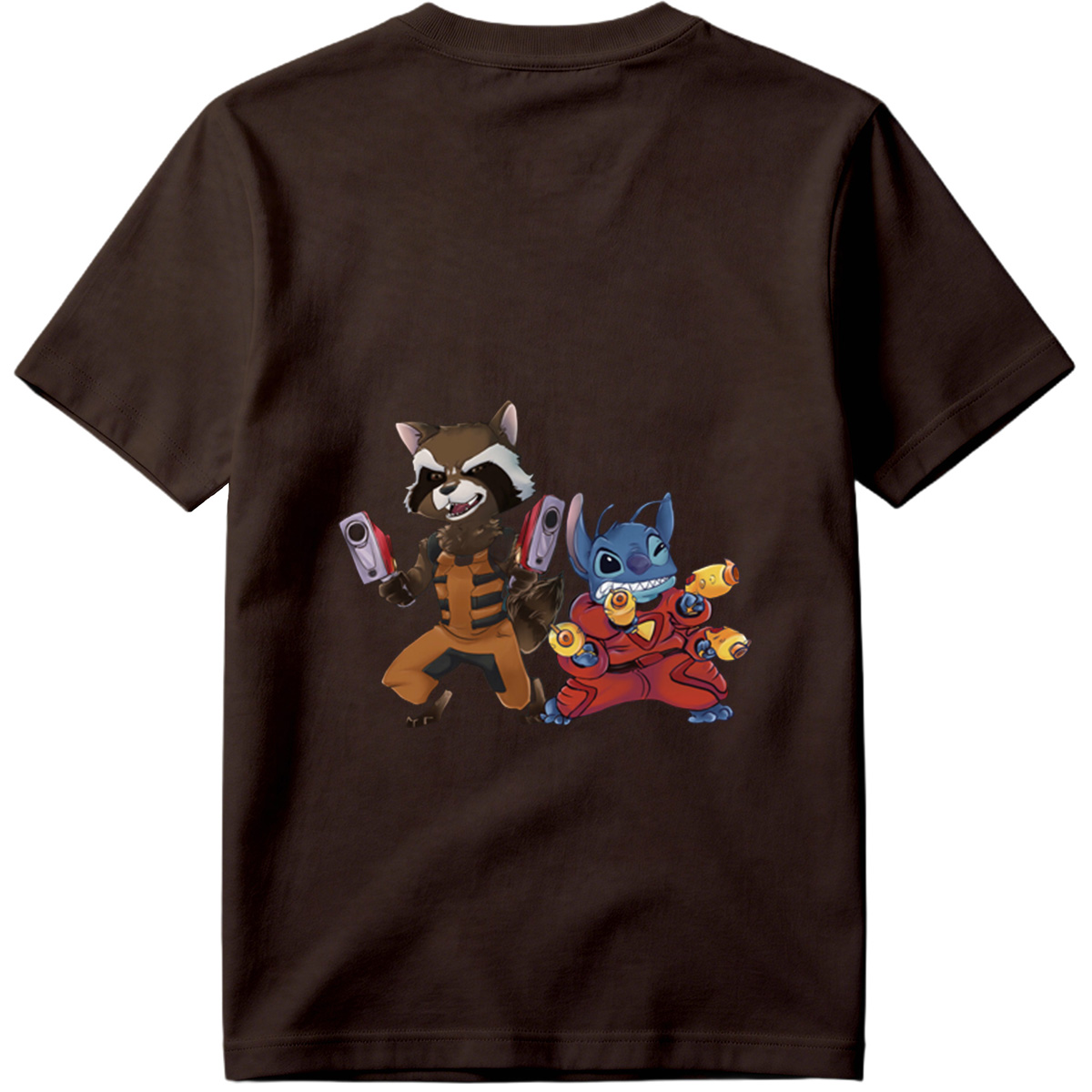 Rocket Raccoon and Stitch - Tee