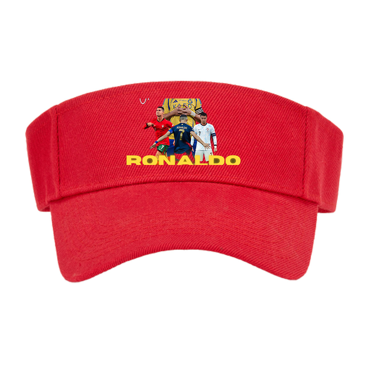 Cristiano Ronaldo in Various Kits: CR7, Portugal, Manchester United, Al Nassr, and Saudi Arabia National Team -  Visor cap
