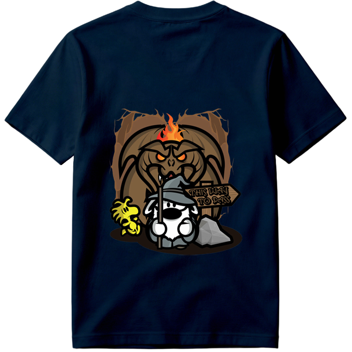 Pusheen and the Demon Gate - Tee