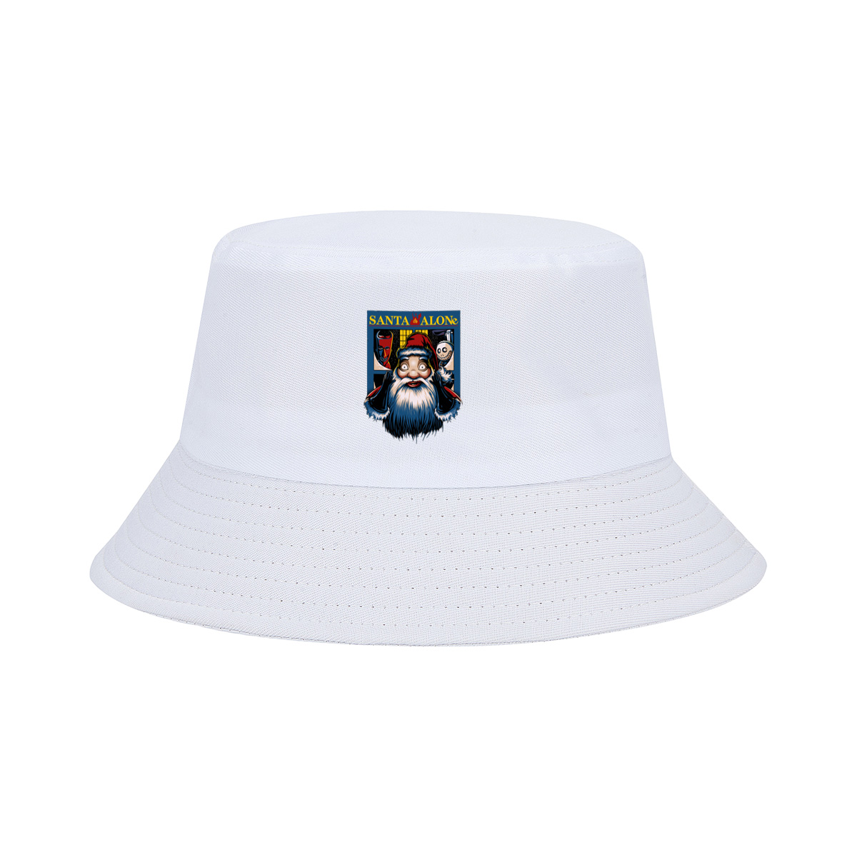 Santa Alone: Santa Claus, Jack Skellington, and Red Mask - Fisherman's Hat