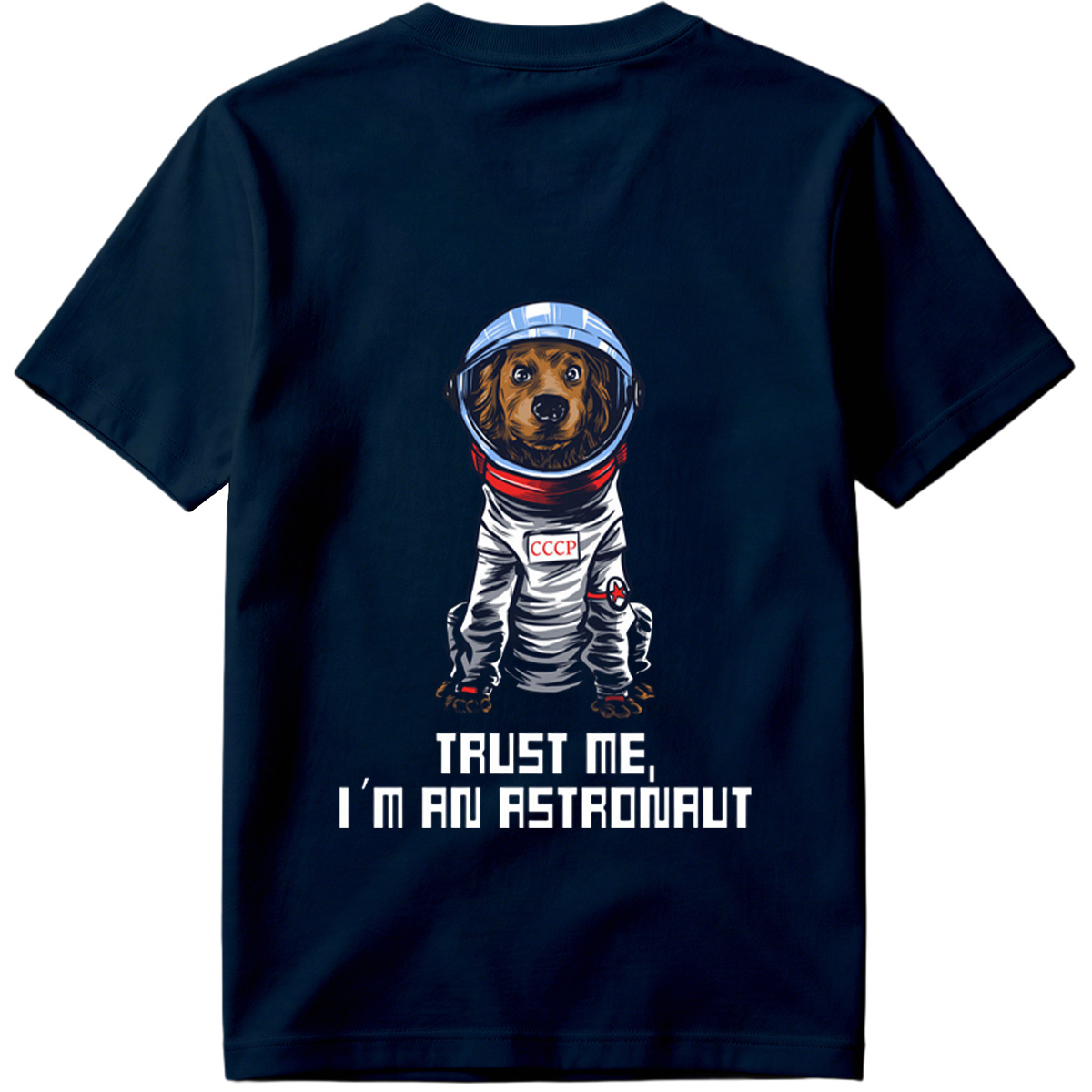 Cosmic Canine: CCCP Astronaut Dog - Tee