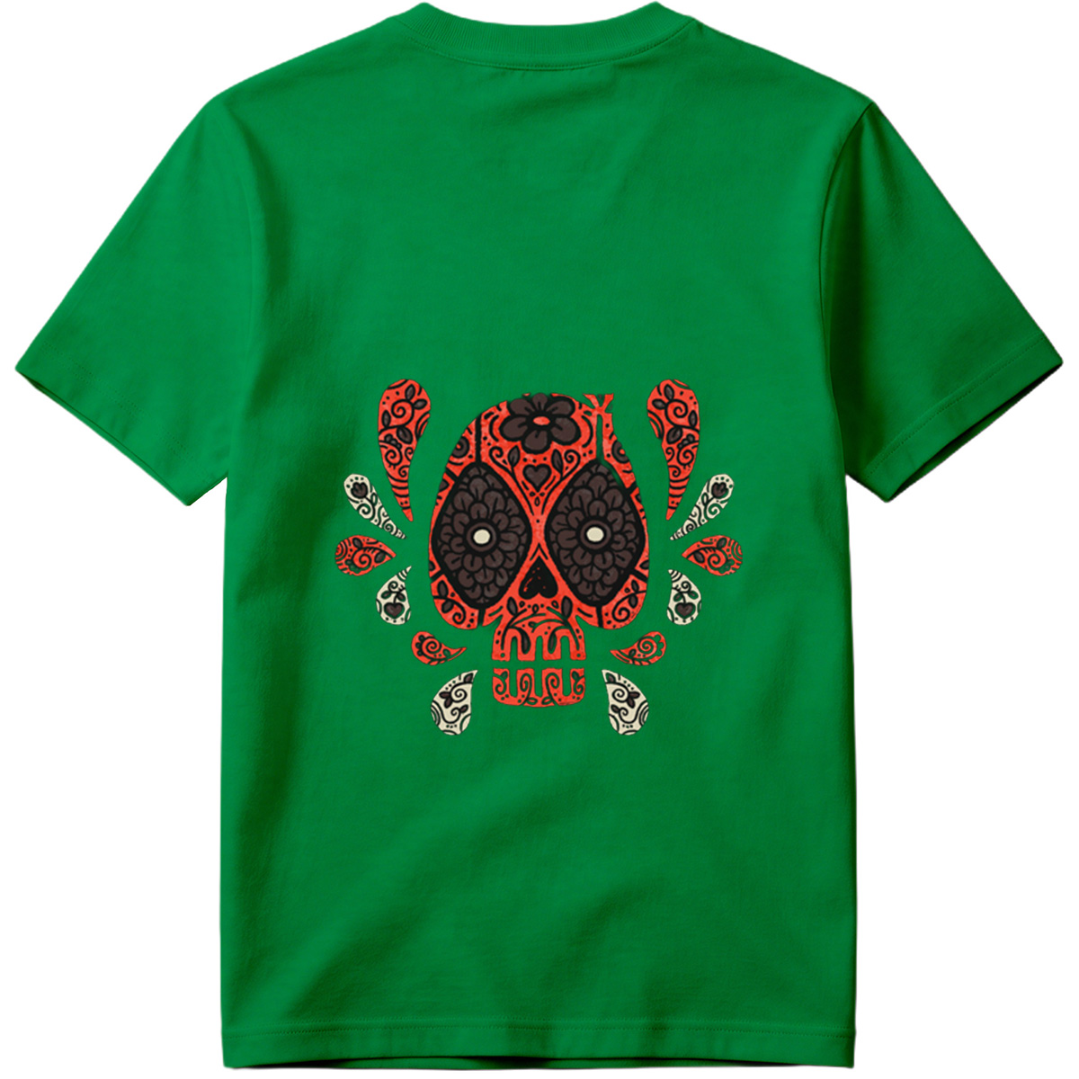 Day of the Dead Sugar Skull Design - Tee